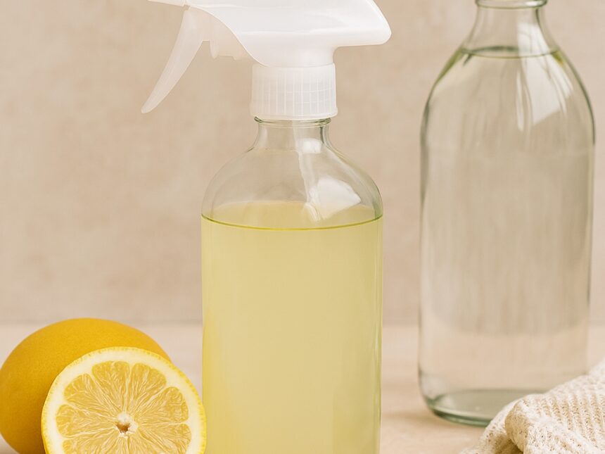 Spring Cleaning Σπρέυ: Φτιάξε το Δικό σου Φυσικό Καθαριστικό με Λεμόνι και Ξύδι