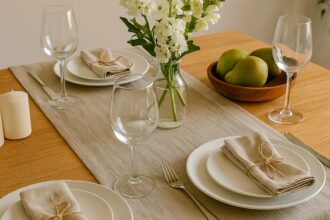 Tablescaping 101: Πώς να στήσεις ένα όμορφο τραπέζι χωρίς ακριβό σερβίτσιο
