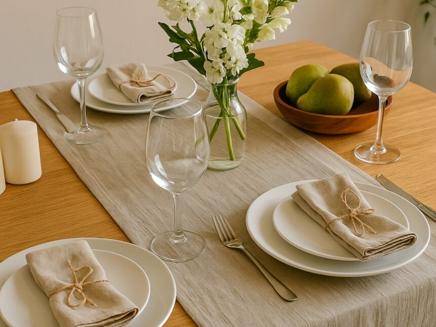Tablescaping 101: Πώς να στήσεις ένα όμορφο τραπέζι χωρίς ακριβό σερβίτσιο