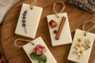 Αρωματικά Wax Sachets: Φτιάξε Μόνη σου Αρωματικά Ταμπελάκια για Ντουλάπες & Δώρα