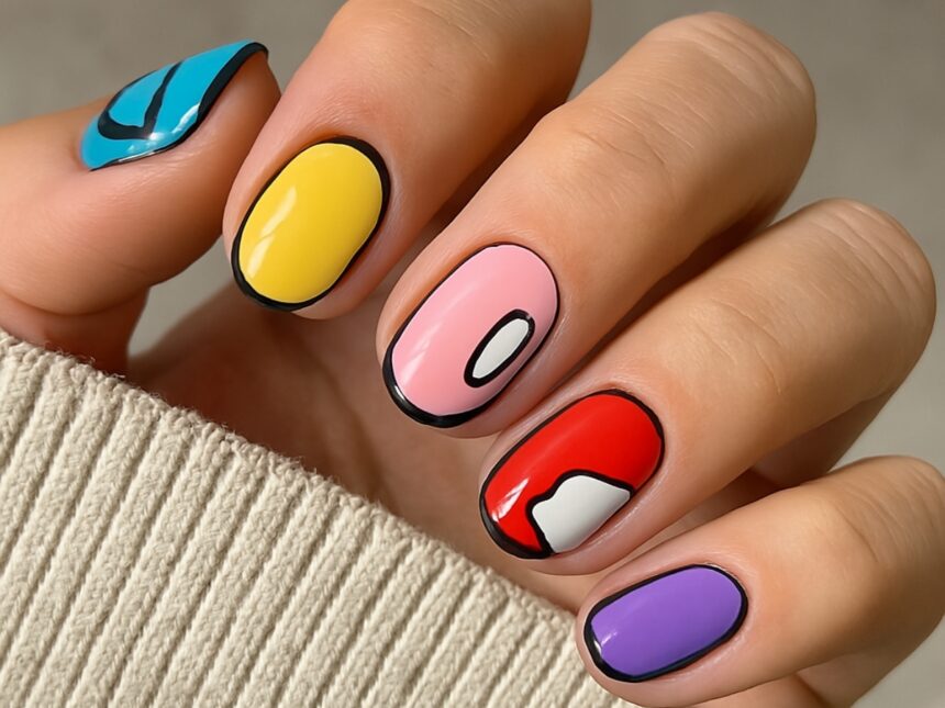 Pop Art Nails: Η απόλυτη τάση στα μοντέρνα μανικιούρ για statement νύχια με στυλ