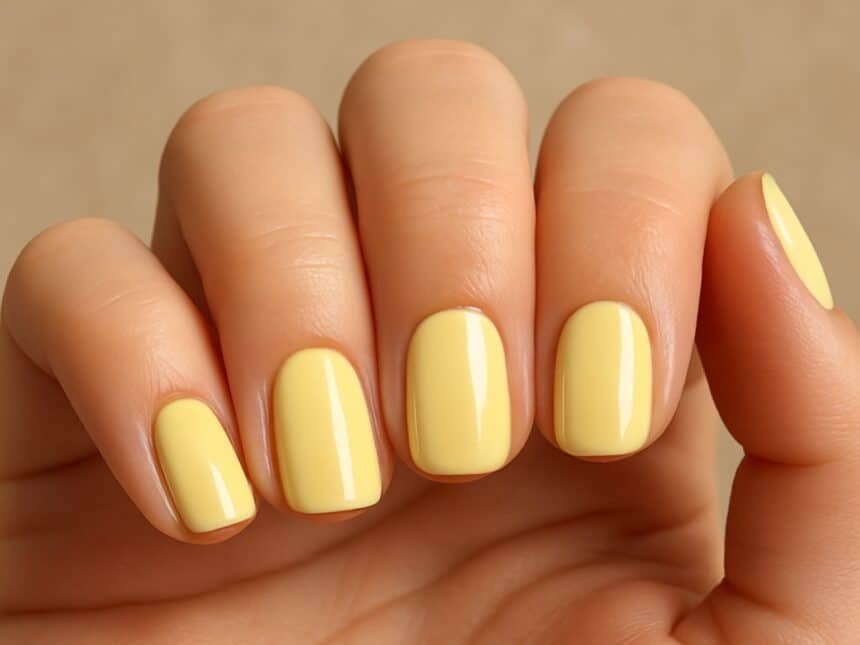 Butter Yellow Nails: Το πιο κομψό παστέλ της άνοιξης στα άκρα σου