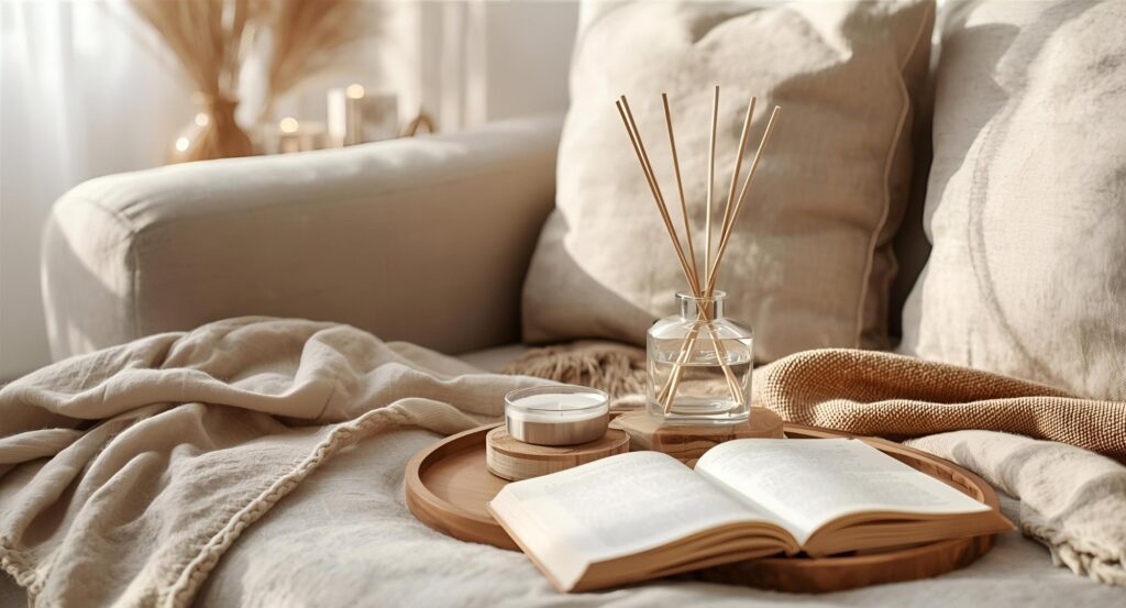 Αρωματικά χώρου που δημιουργούν ζεστή διάθεση στο σπίτι