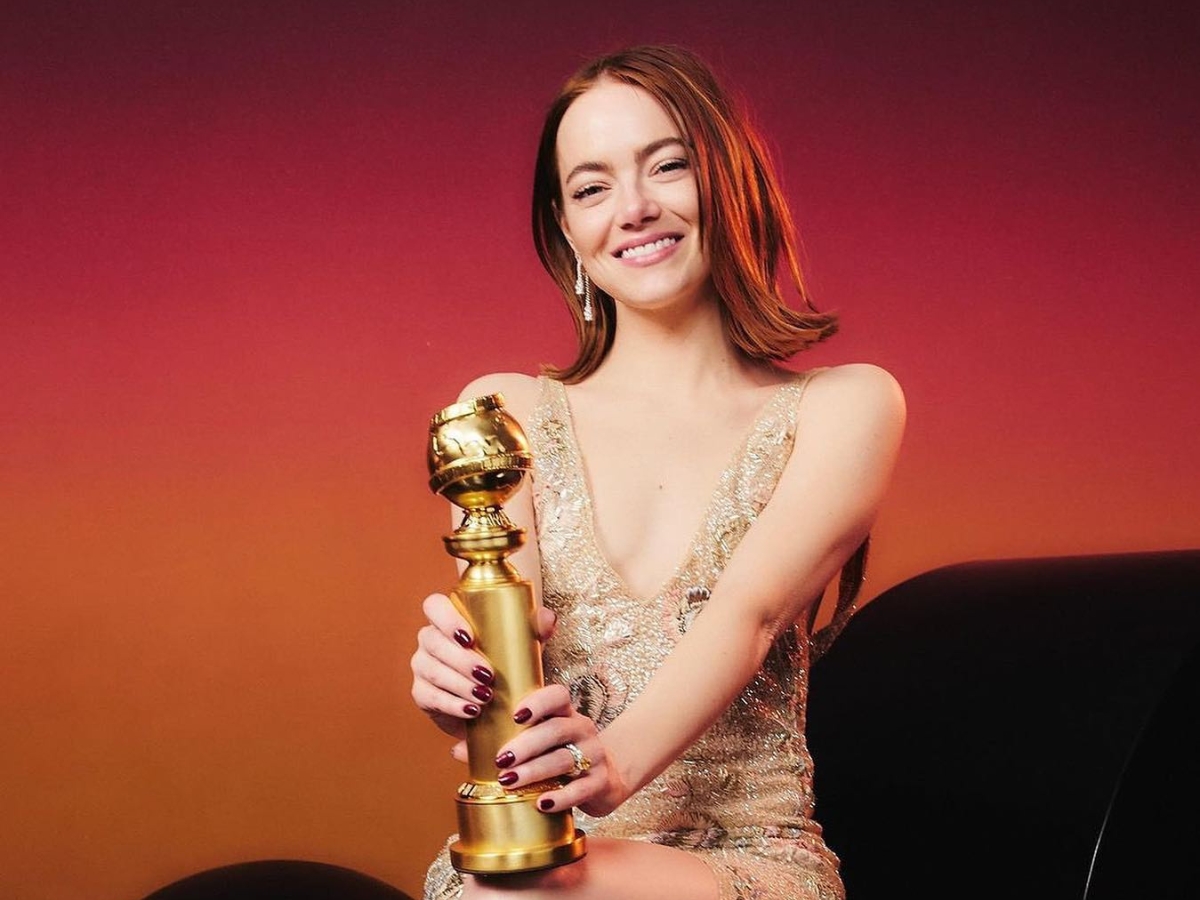 Η Έμα Στόουν με ultra φυσικό makeup