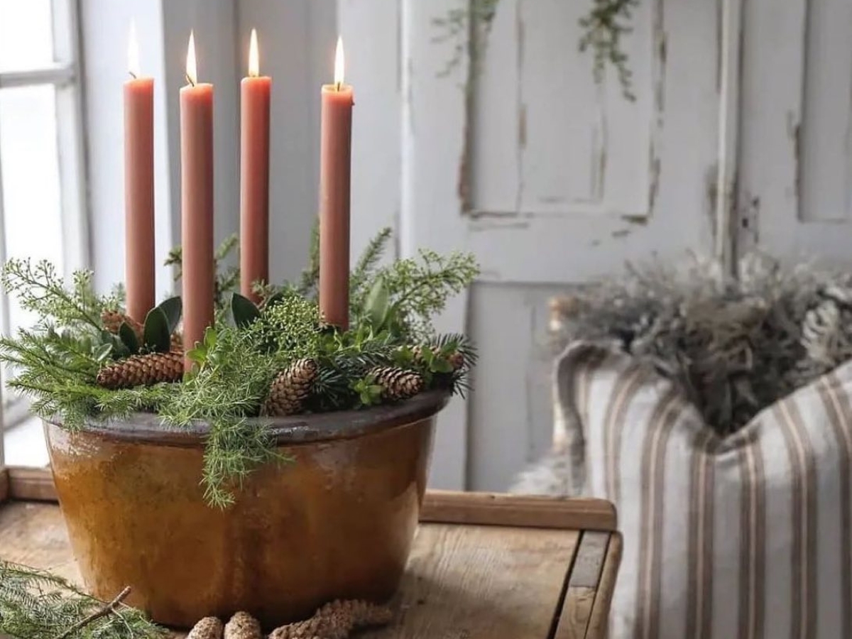 10 εύκολες ιδέες για natural christmas διακόσμηση