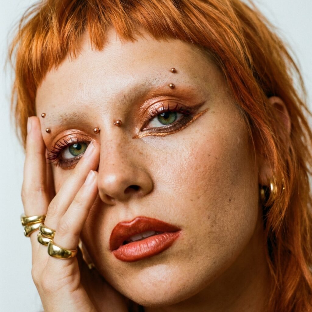 Το τζίντζερ glow makeup ανεβαίνει ενόψει Δεκεμβρίου