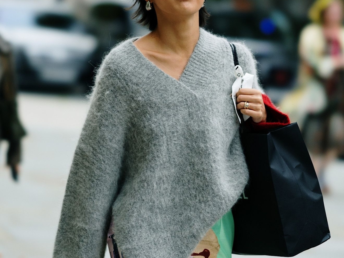 Οι πιο κομψοί συνδυασμοί για γκρι πλεκτό