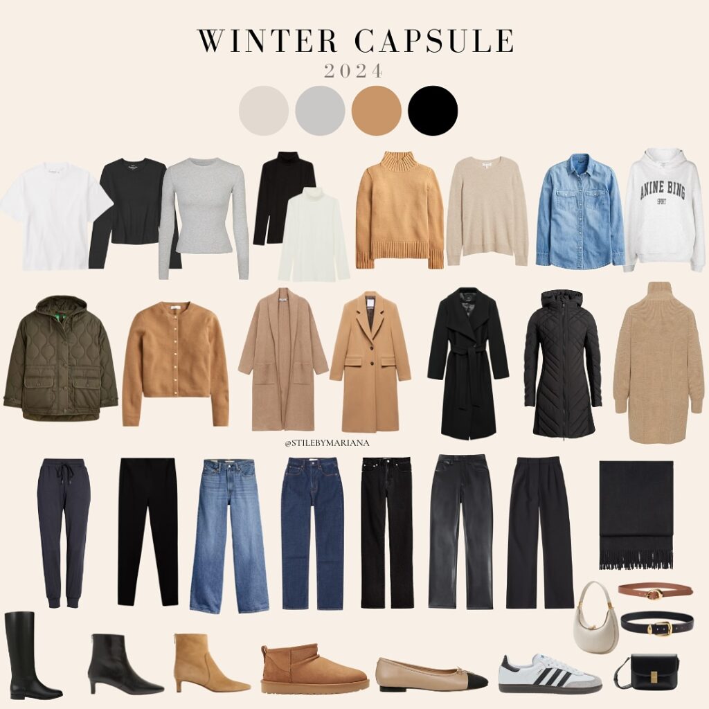Πώς να δημιουργήσεις μια capsule wardrobe για το χειμώνα