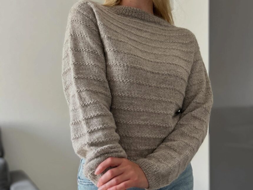 Πώς να φορέσεις πλεκτά χωρίς να δείχνεις "τεράστια" - credit rita.koch_knitwear