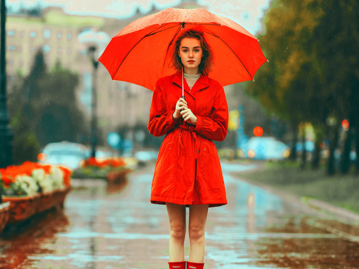 3 outfit για μέρα με βροχή που δείχνουν κομψά