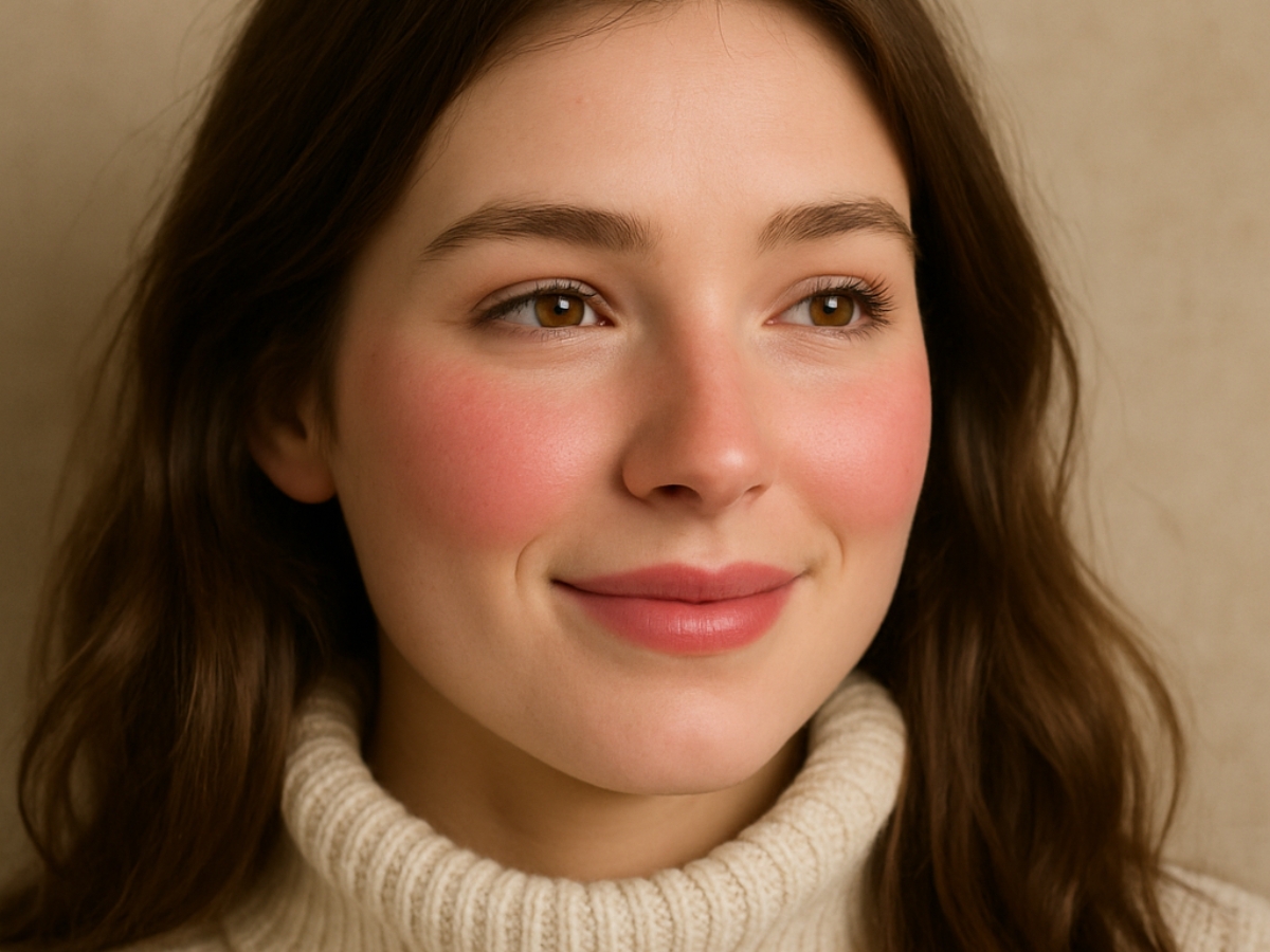 Winter rosy blush, το πιο φυσικό μακιγιάζ για ζεστή χειμερινή λάμψη