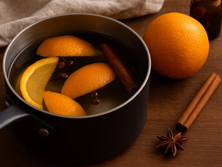 Χειροποίητο χριστουγεννιάτικο άρωμα χώρου με τρία υλικά