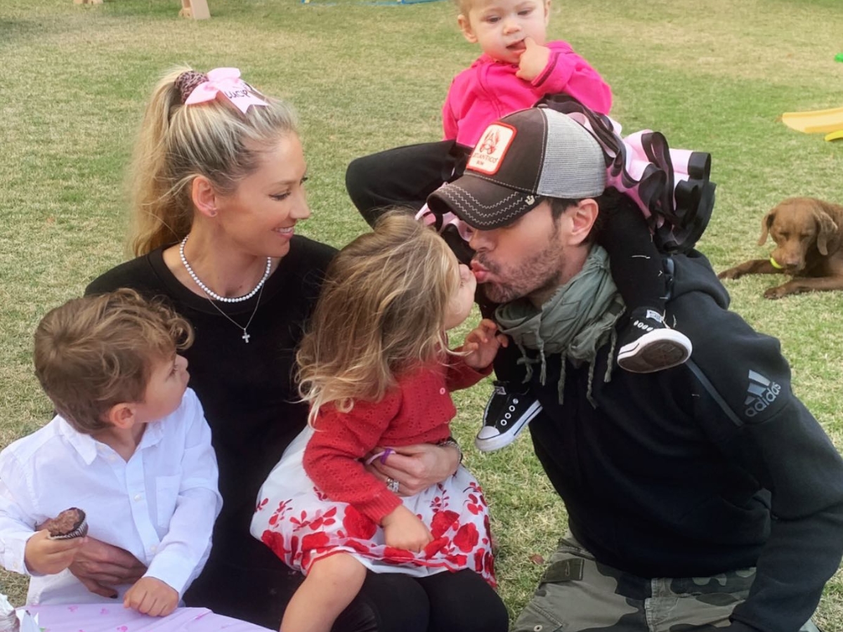 Ενρίκε Ιγκλέσιας - Ξανά μπαμπάς για τέταρτη φορά