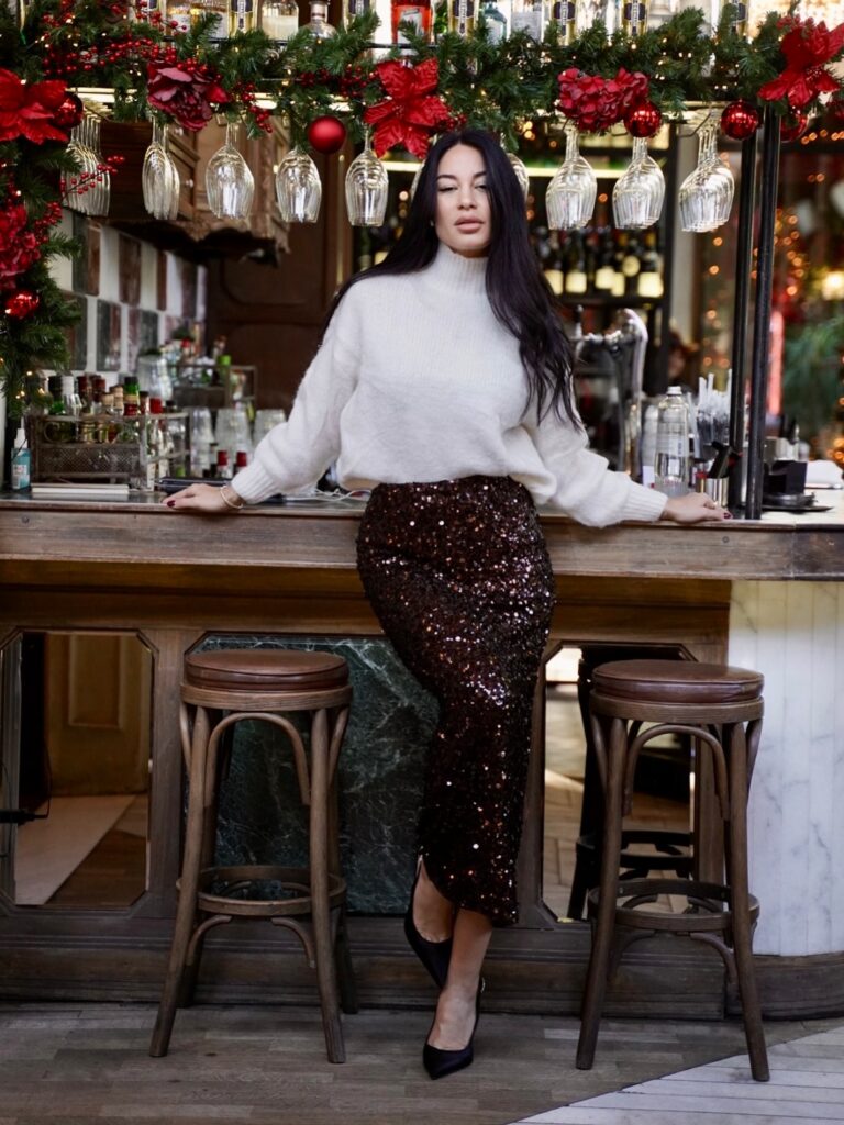 Πώς να φορέσετε παγιέτες μετά τα Χριστούγεννα: Σύγχρονα styling tips για sequin φούστες όλο τον χειμώνα