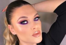 Smokey μάτια σε αποχρώσεις πολύτιμων λίθων: Μωβ, σμαραγδί και navy για λαμπερές εμφανίσεις