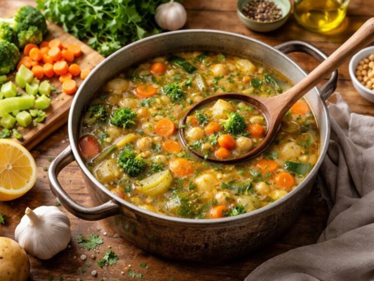 Σούπα από leftover λαχανικά, αξιοποιήστε υγιεινά το φαγητό που περίσσεψε