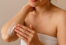 Λεία επιδερμίδα σε ξηρά σημεία, φυσικά και απαλά