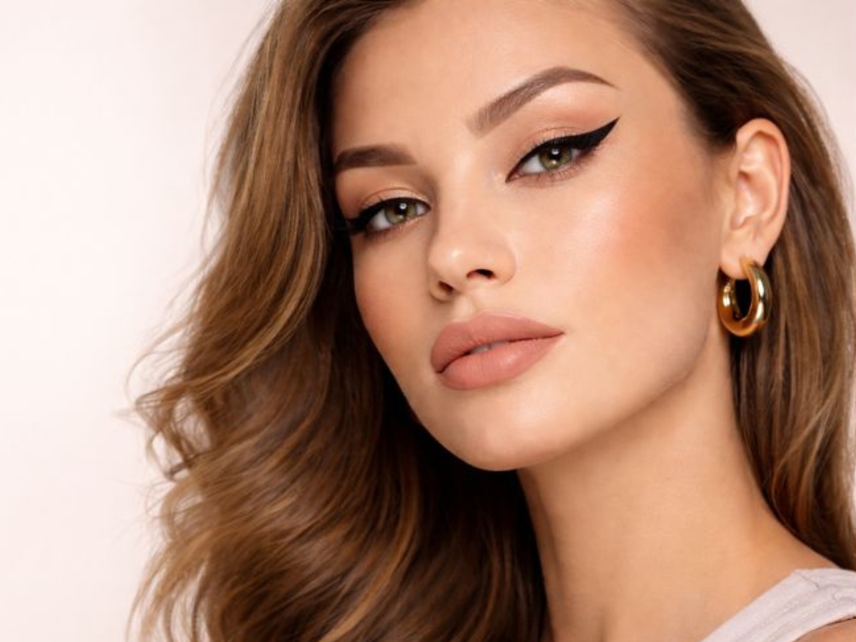 Nude matte χείλη και έντονο eyeliner - Ο πιο κομψός συνδυασμός μακιγιάζ για κάθε στιγμή