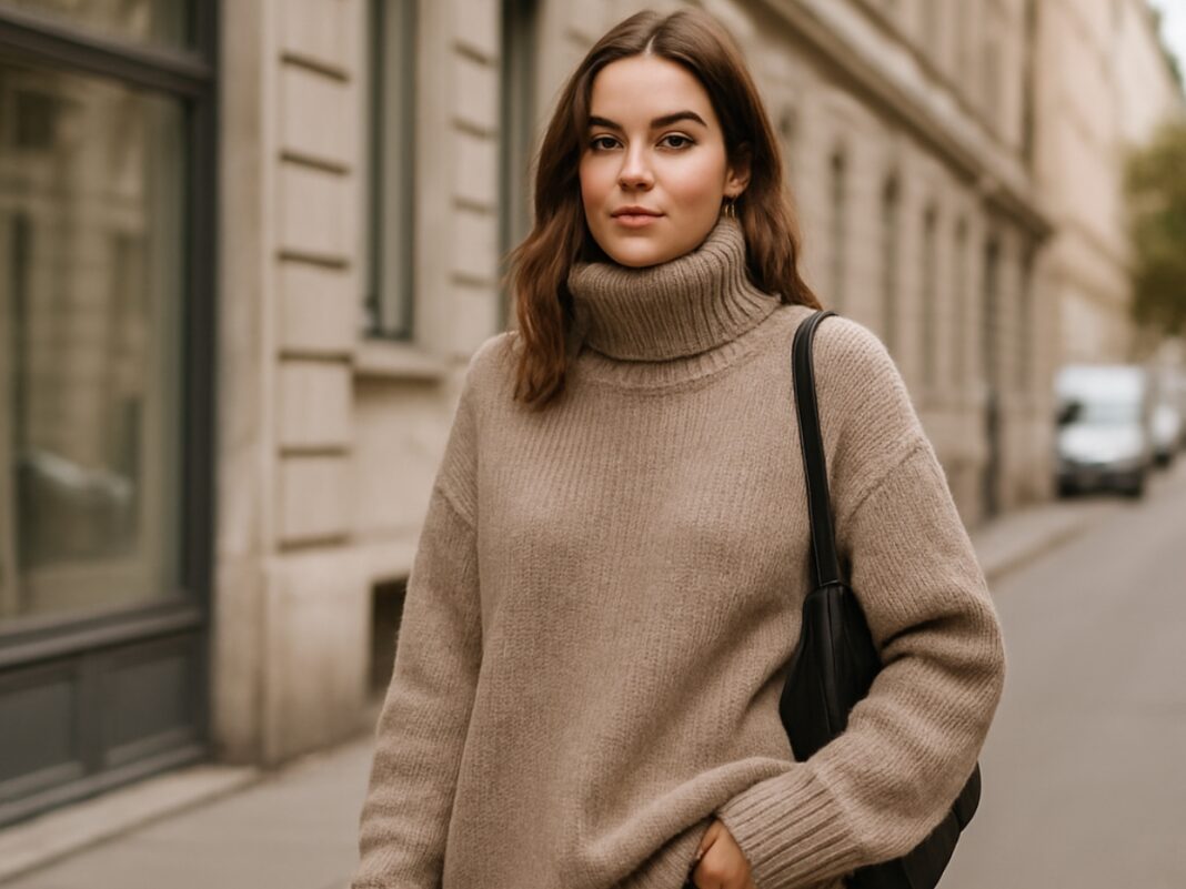 Cozy κομψότητα – Ιδέες για ντύσιμο με oversized πουλόβερ τον χειμώνα