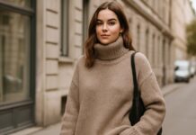 Cozy κομψότητα - Ιδέες για ντύσιμο με oversized πουλόβερ τον χειμώνα