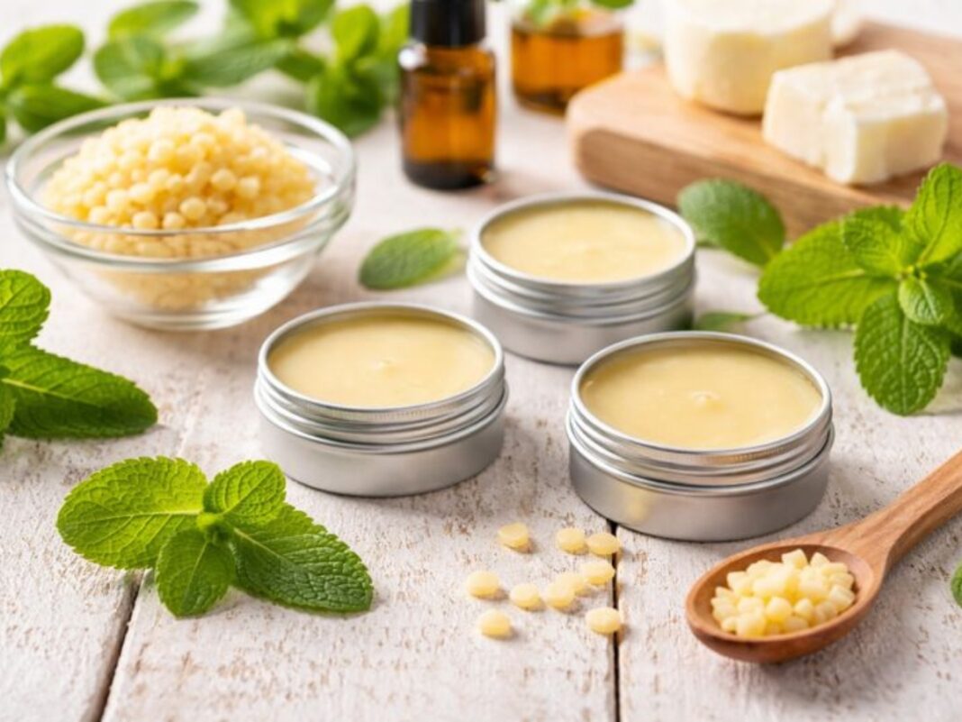DIY Peppermint Lip Balm: χειροποίητο βάλσαμο για χείλη με μέντα