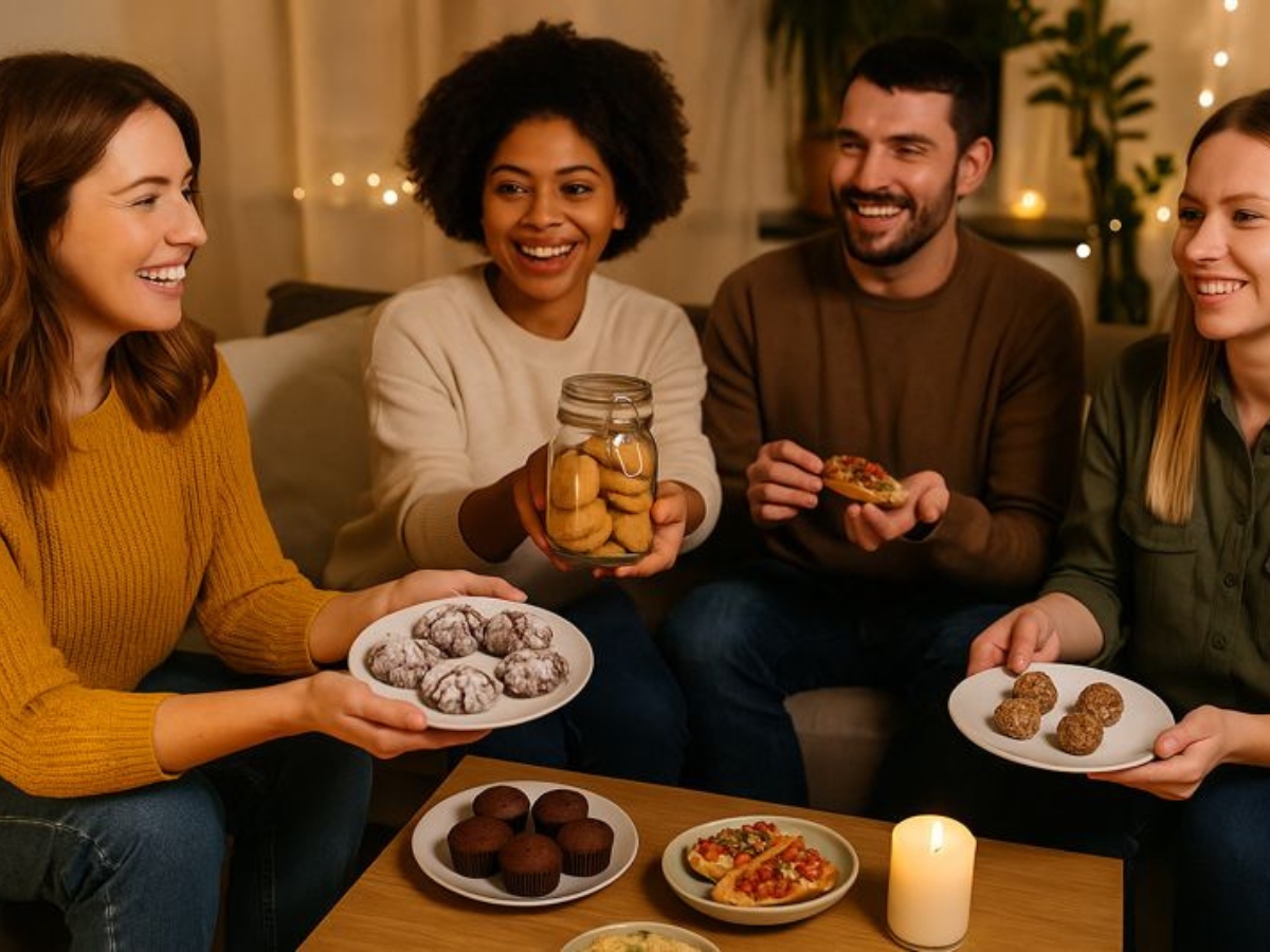 Ευχάριστες βραδιές με φίλους χωρίς άγχος - Πώς να οργανώσετε μια ανταλλαγή homemade treats που θα θυμάστε