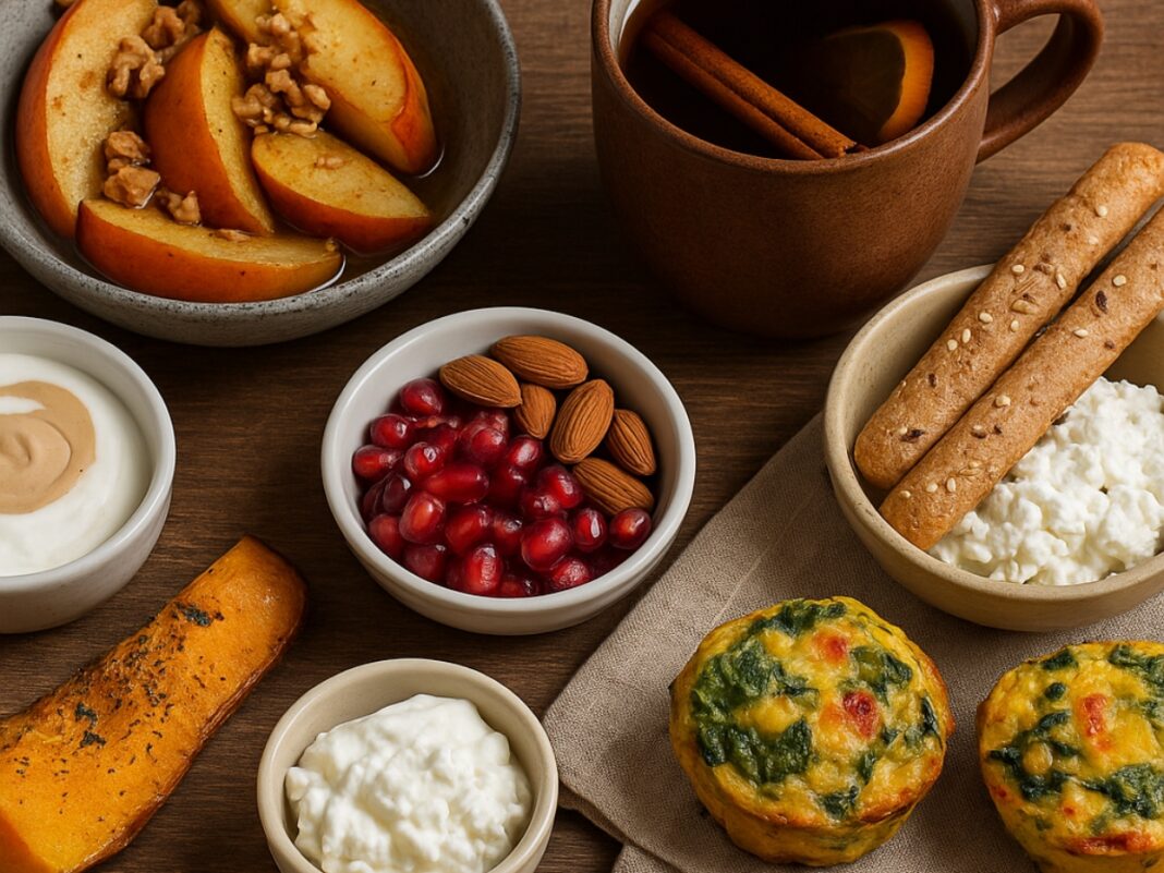 Χειμωνιάτικα σνακ που κρατούν το ζάχαρο σταθερό σε κρύες μέρες