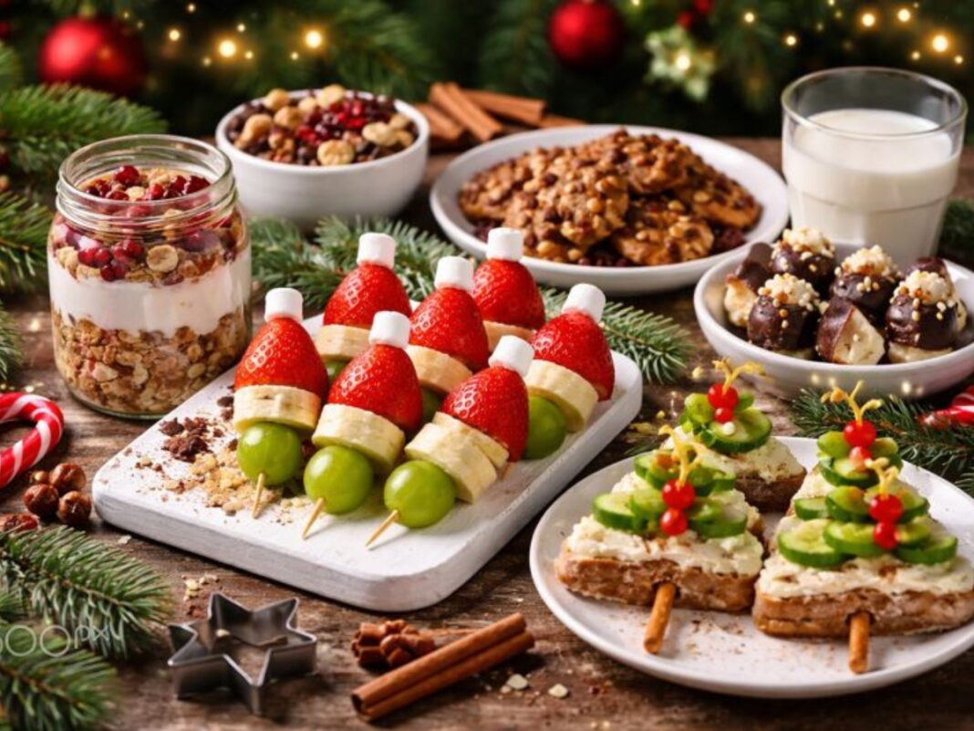 Υγιεινά Σνακ και Κεράσματα για τα παιδιά αλλά και τον Άγιο Βασίλη