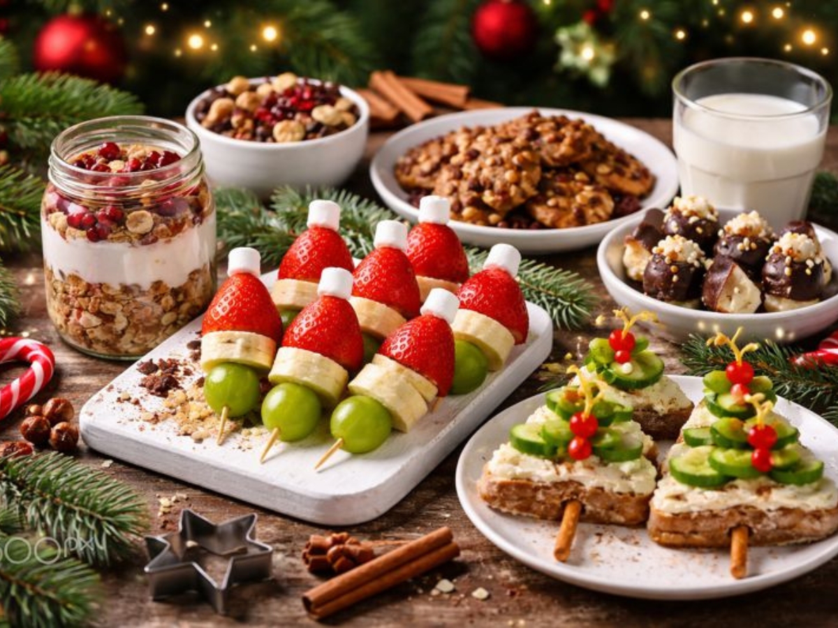 Υγιεινά Σνακ και Κεράσματα για τα παιδιά αλλά και τον Άγιο Βασίλη