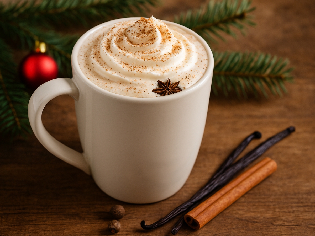 Χειμερινό ρόφημα με βανίλια και μπαχάρι για αρωματικές γιορτινές στιγμές