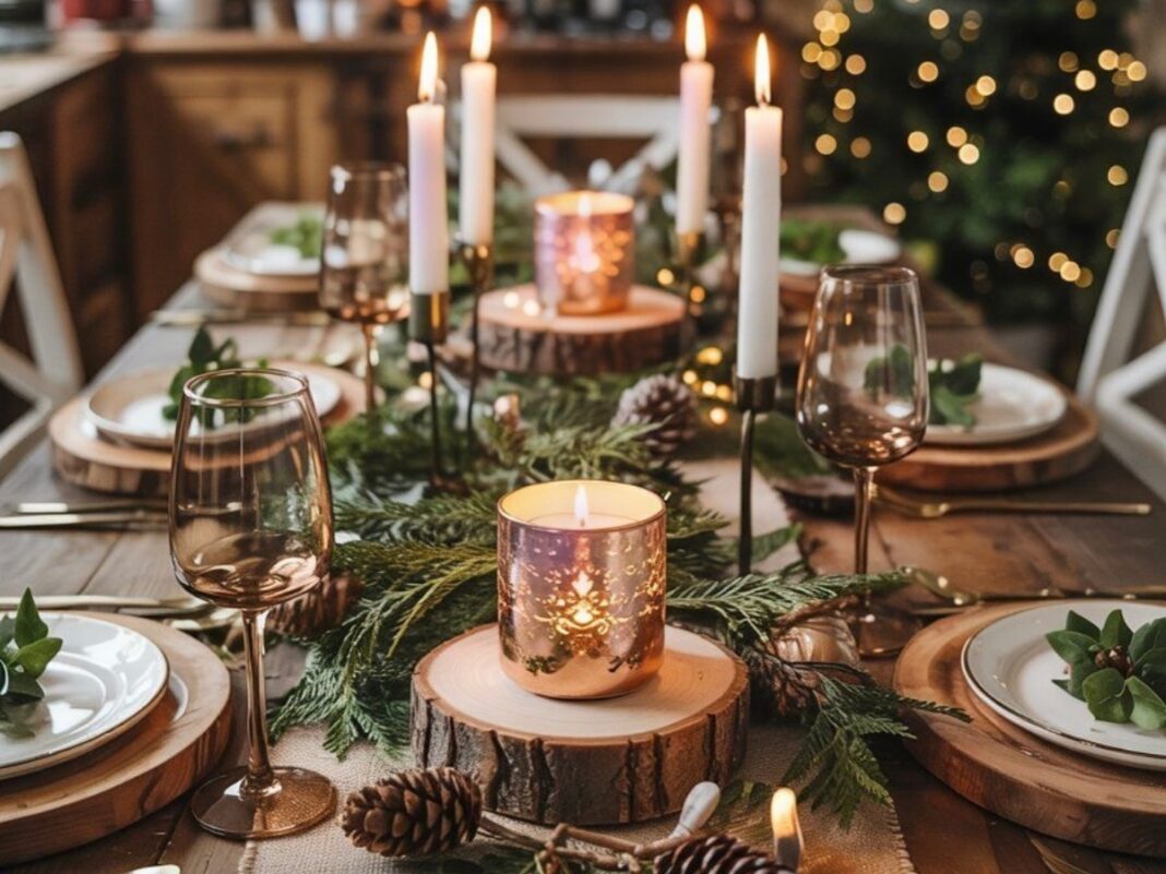 Ιδέες για χριστουγεννιάτικο τραπέζι που εντυπωσιάζει χωρίς προσπάθεια
