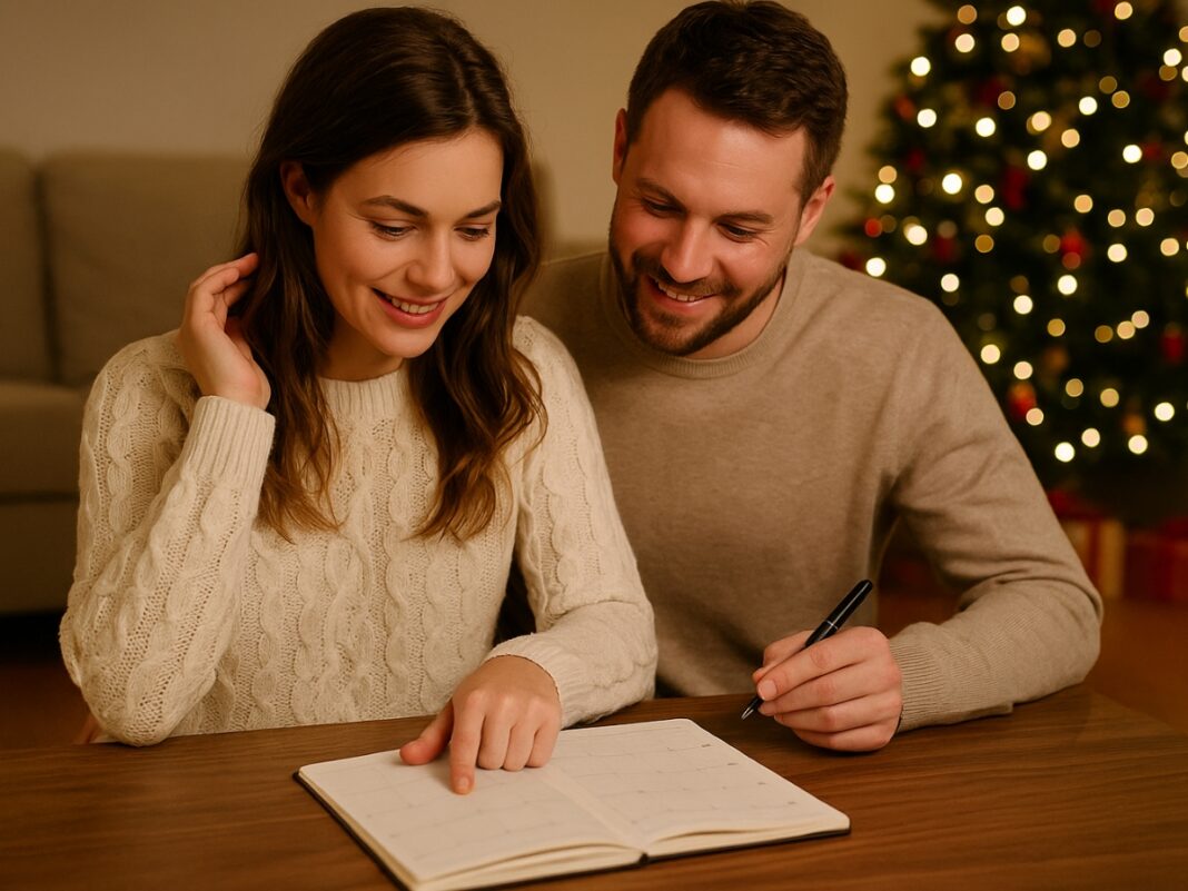 Χριστουγεννιάτικος προγραμματισμός για ζευγάρια με αγάπη και ισορροπία – Πώς να οργανώσετε τις γιορτές χωρίς εντάσεις
