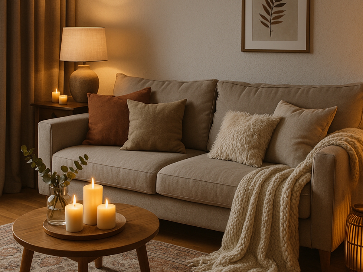 Πιο ζεστό σαλόνι για τον χειμώνα, μικρές αλλαγές που κάνουν τη μεγάλη διαφορά
