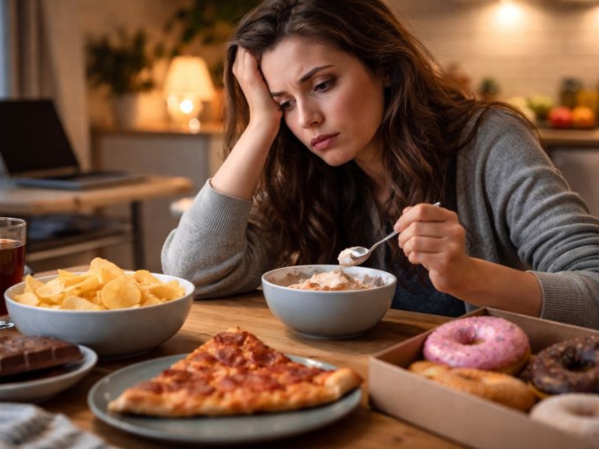 Πώς το άγχος αλλάζει τον τρόπο που τρώμε