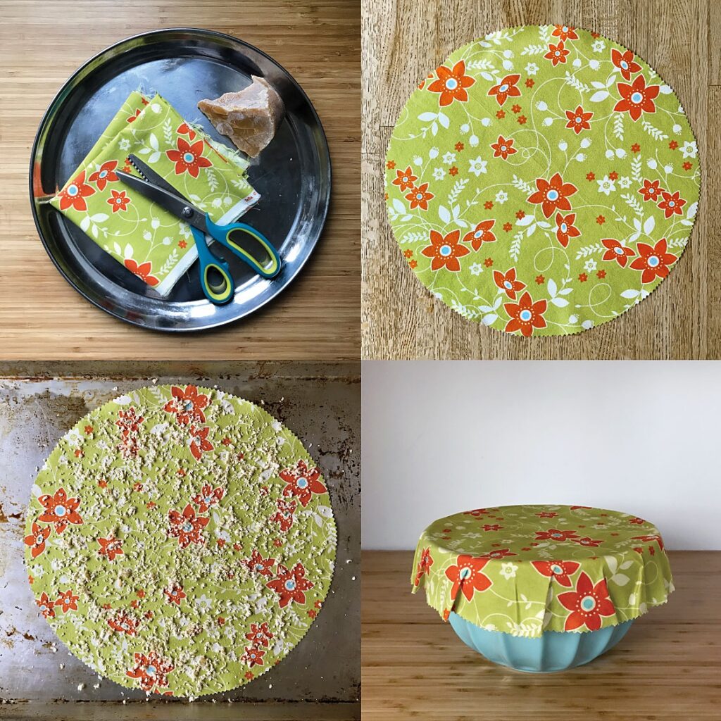 Beeswax wraps: φτιάξε μόνη σου επαναχρησιμοποιούμενα περιτυλίγματα για τρόφιμα