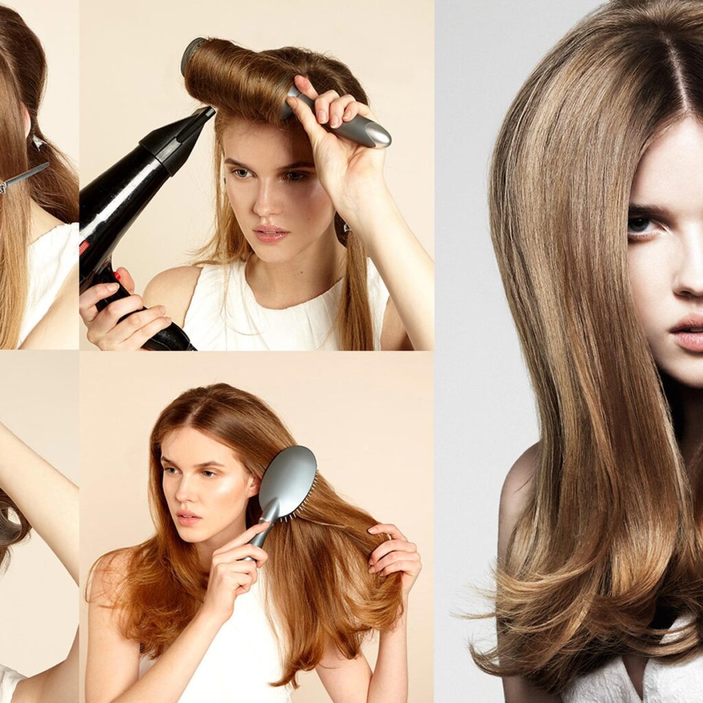 Ήπιο blow-out με κίνηση στις άκρες