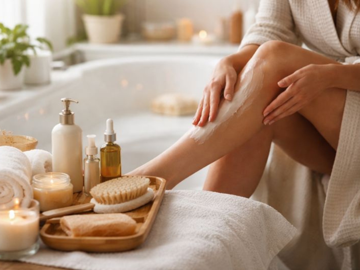 Δημιουργήστε μια εξατομικευμένη ρουτίνα περιποίησης σώματος στο σπίτι