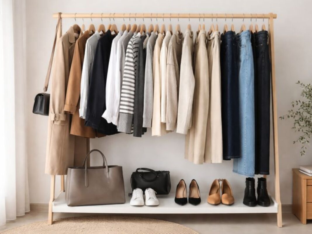 Capsule γκαρνταρόμπα για το 2026: 25 κομμάτια, 60 σύνολα (με λίστα αγορών)