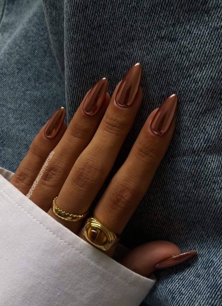 Soft cocoa nails για κομψό χειμωνιάτικο look