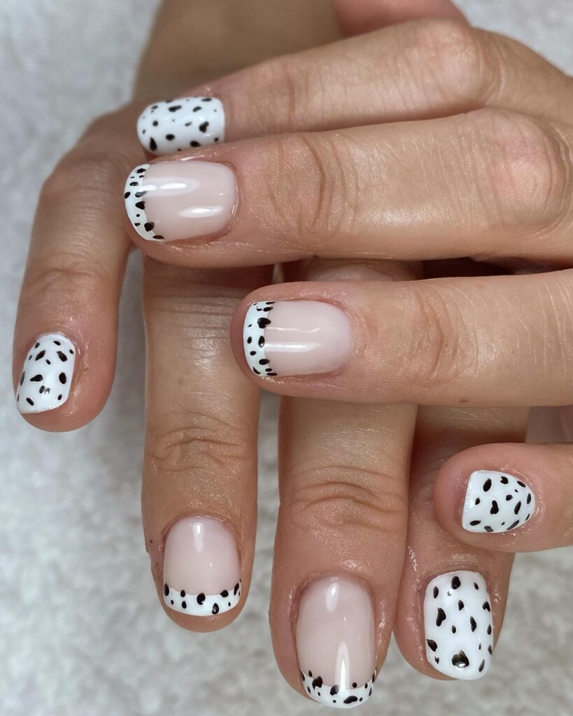 Dalmatian nails: 101... λόγοι να αγαπήσετε αυτό το nail trend