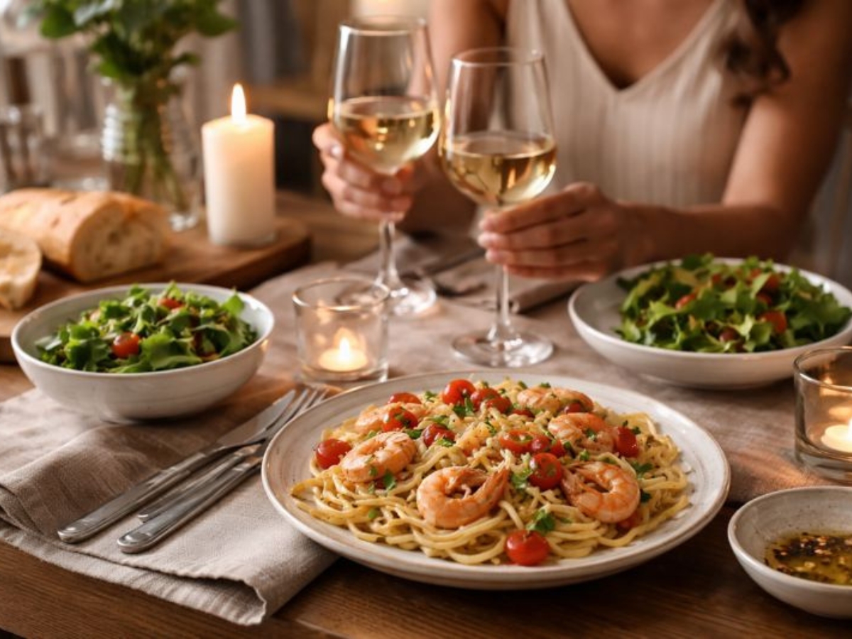 Δείπνο για 2: Πώς να το πετύχεις χωρίς μεγάλη προετοιμασία