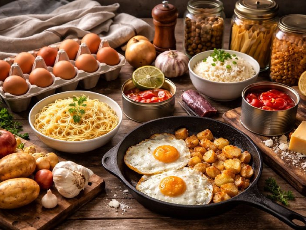 Τι να μαγειρέψεις όταν το ψυγείο σου είναι σχεδόν άδειο