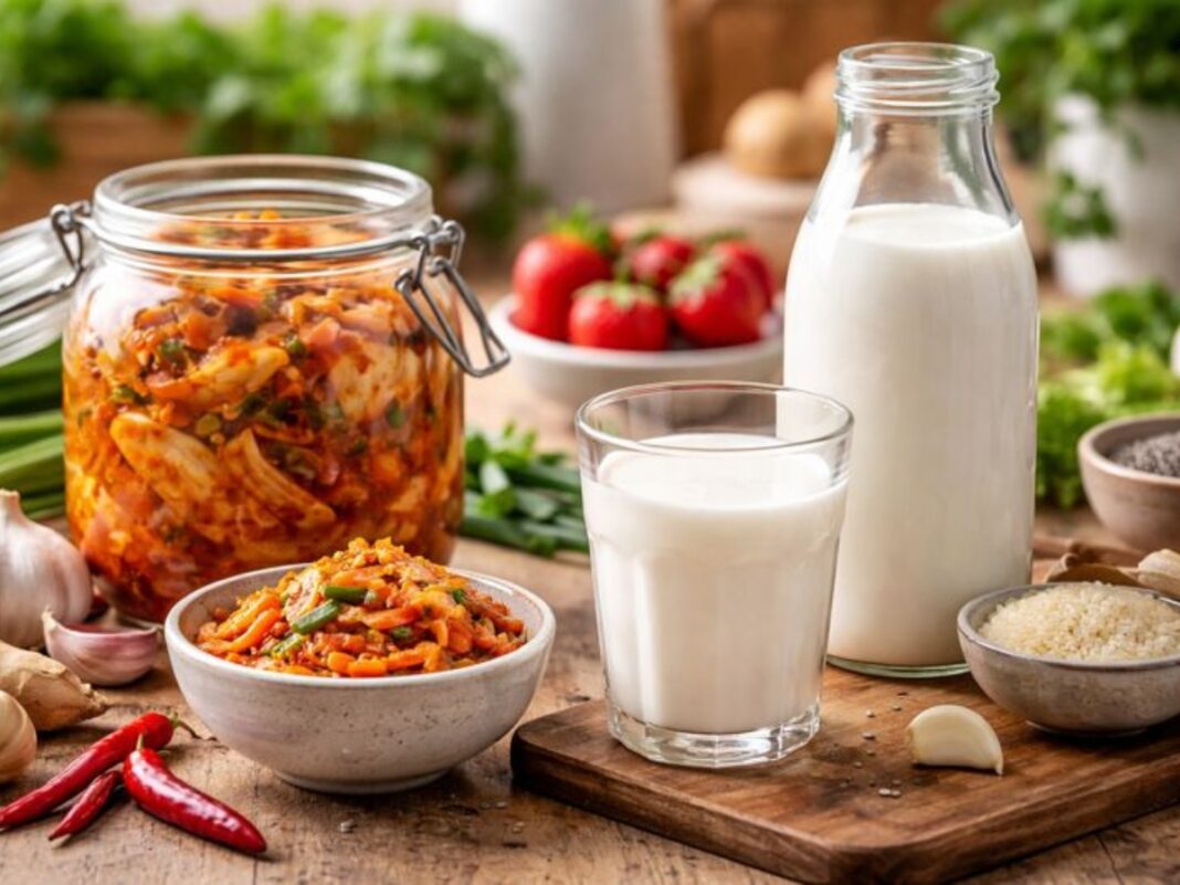 Kimchi και kefir για υγεία του εντέρου και γεύση στις συνταγές
