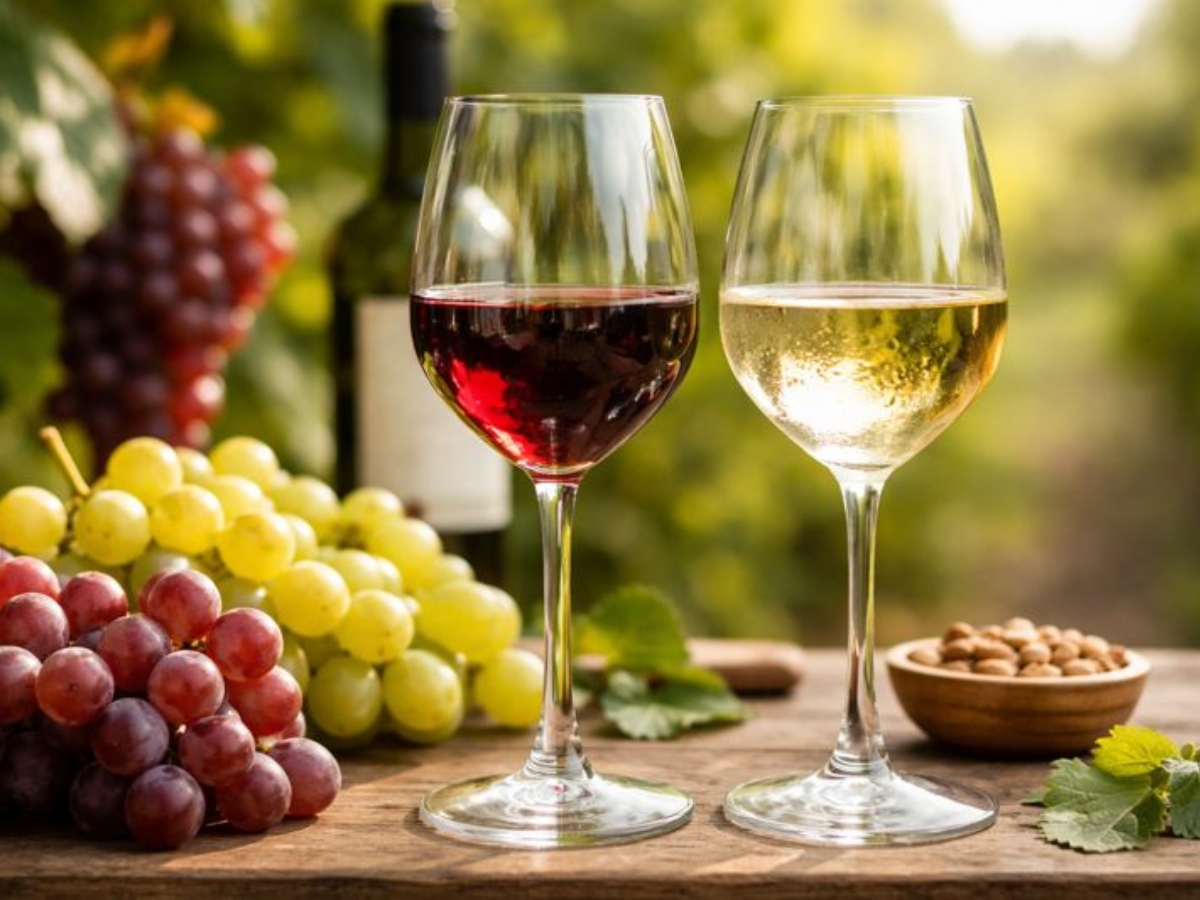 Κόκκινο vs λευκό κρασί: Ποιο είναι το καλύτερο για την υγεία;