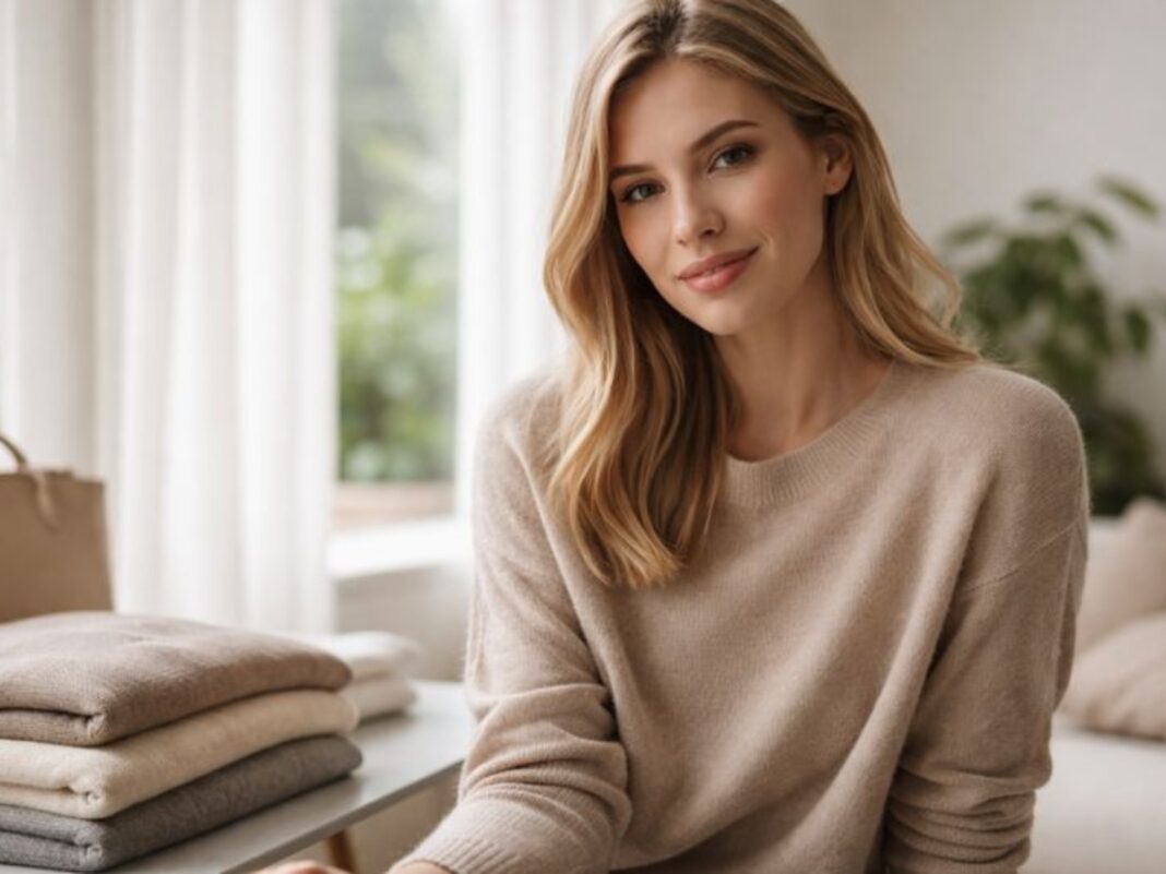 Μαλακά πλεκτά με λεπτή υφή γιατί δείχνουν πιο “καθαρά”