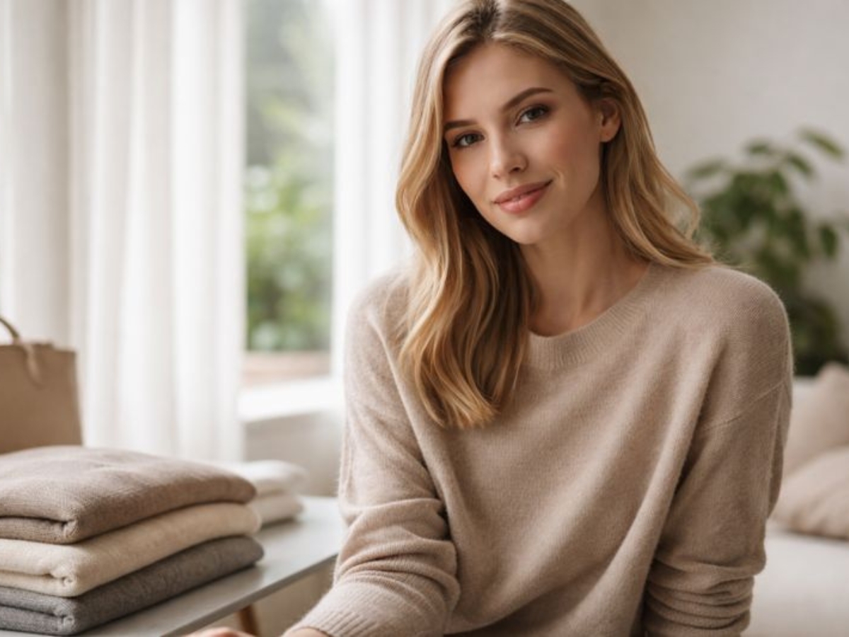 Μαλακά πλεκτά με λεπτή υφή γιατί δείχνουν πιο 