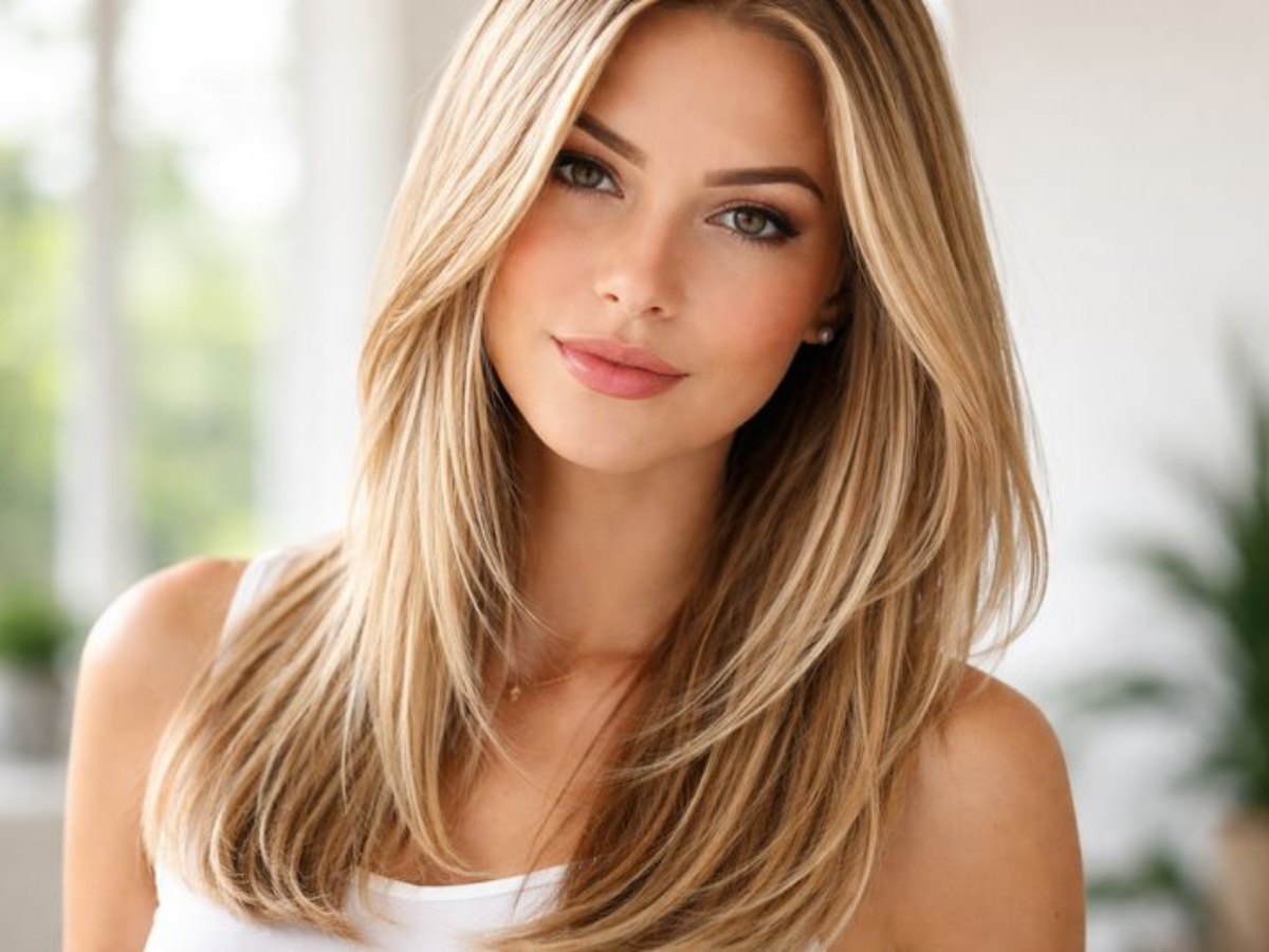 Micro-layers σε ίσια μαλλιά: το κούρεμα που δίνει όγκο χωρίς styling