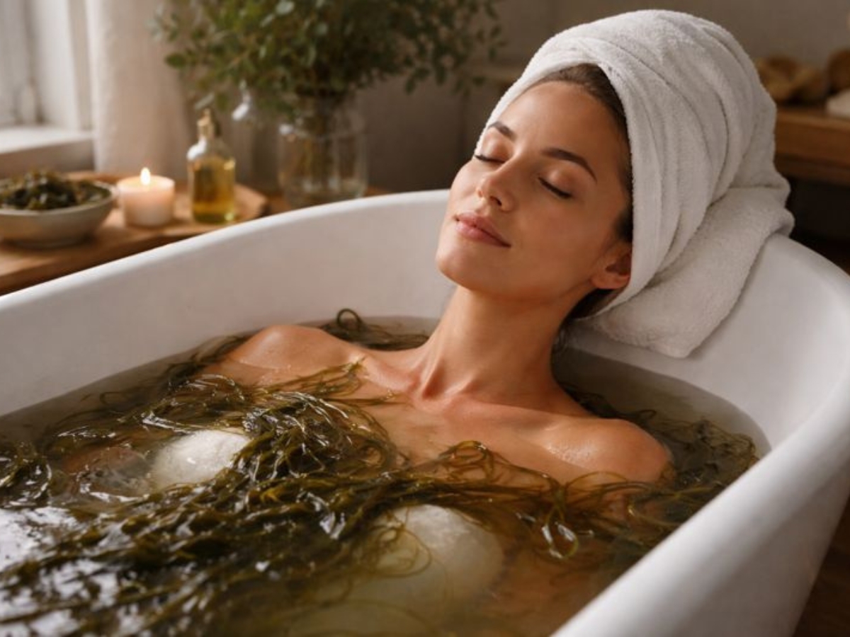 Μπάνιο με φύκια: Η φυσική τάση στην περιποίηση σώματος που κερδίζει ολοένα και περισσότερες γυναίκες
