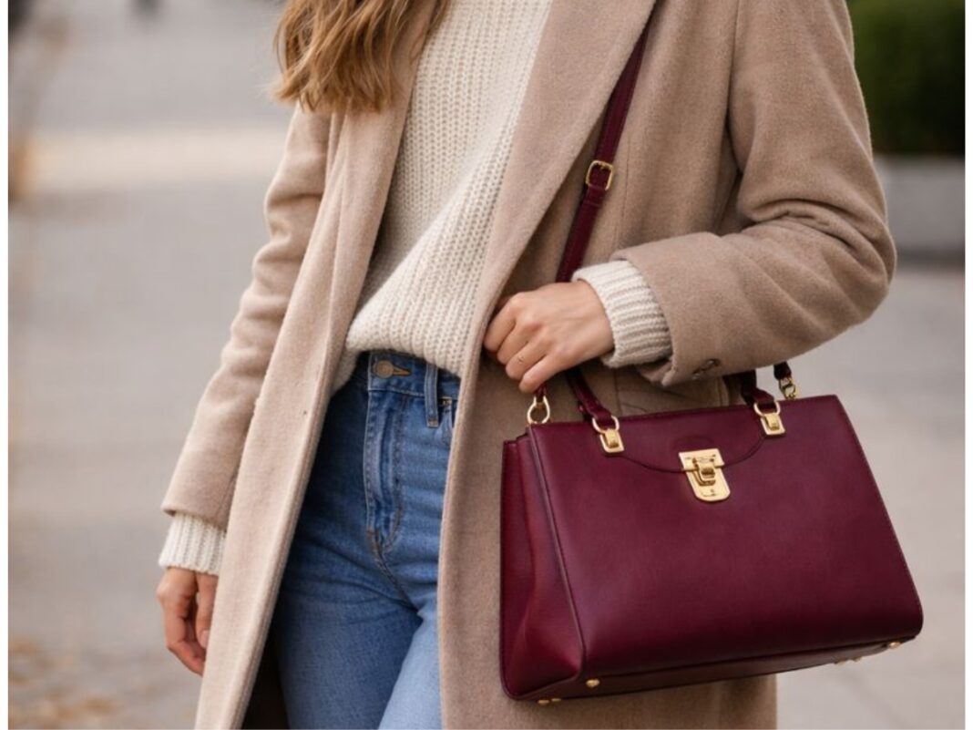 Τσάντες σε βαθύ μπορντό: Το χρώμα που αντικαθιστά το μαύρο