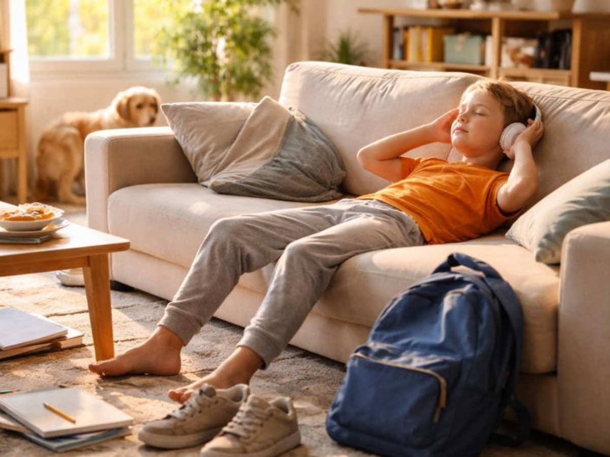 Πώς να βάλεις ρουτίνα αποφόρτισης μετά το σχολείο